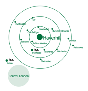 Haverhill Map